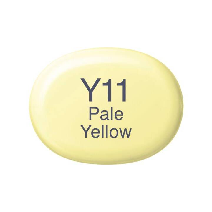 COPIC Marcatori di grafico Sketch Y11 Pale Yellow (Giallo, 1 pezzo)