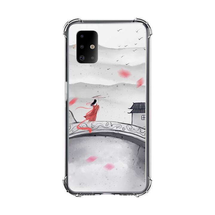 EG Backcover (Galaxy A71, Gris)