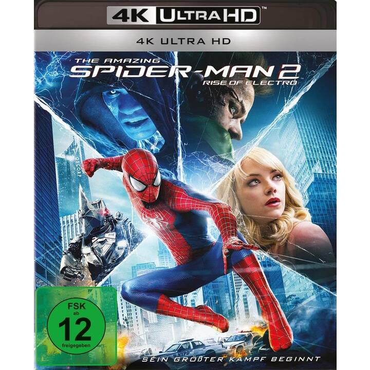 The Amazing Spider-Man 2 4K Ultra HD Blu-ray (DE, EN, FR)