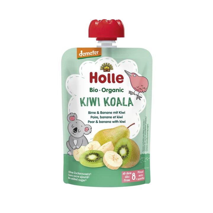 HOLLE Kiwi Koala Purea di frutta Sacchetto per la spremitura (100 g)