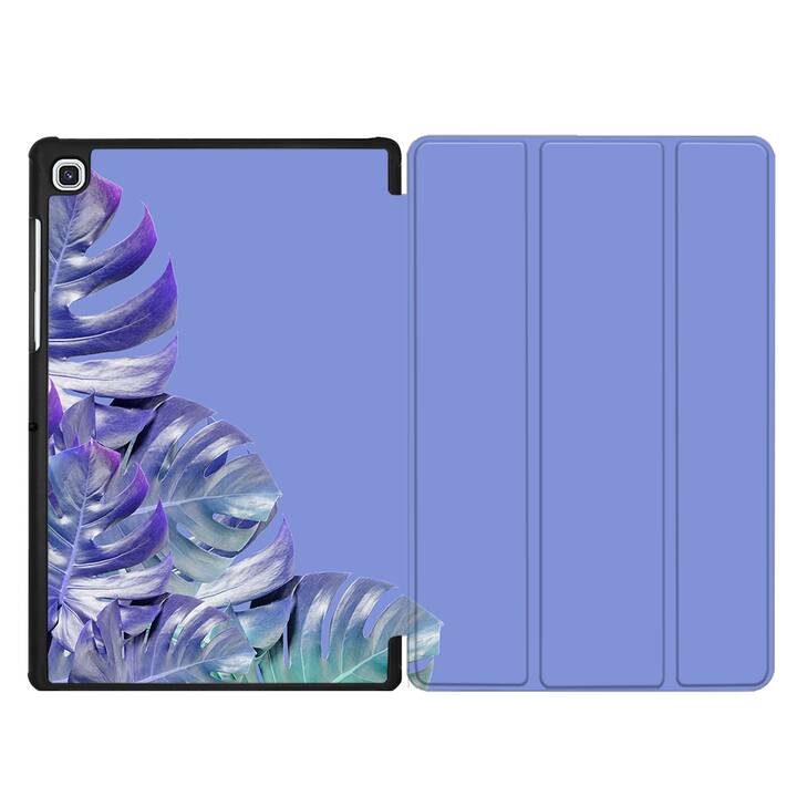 EG Coque pour Samsung Galaxy Tab S6 Lite 10.4" (2020) - Feuilles Violettes