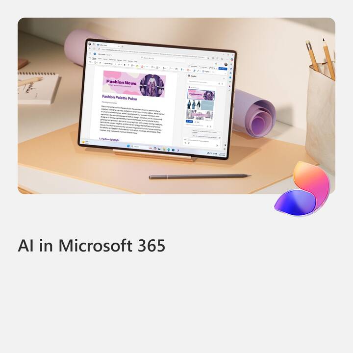 MICROSOFT 365 Single Abo 12 mois avec renouvellement automatique (Licence, 1x, 12 Mois, Allemand)