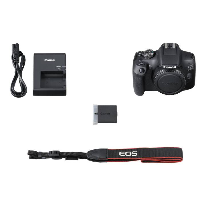 CANON EOS 2000D + EF-S 18-55mm f/3.5-5.6 IS II Kit (24.1 MP)