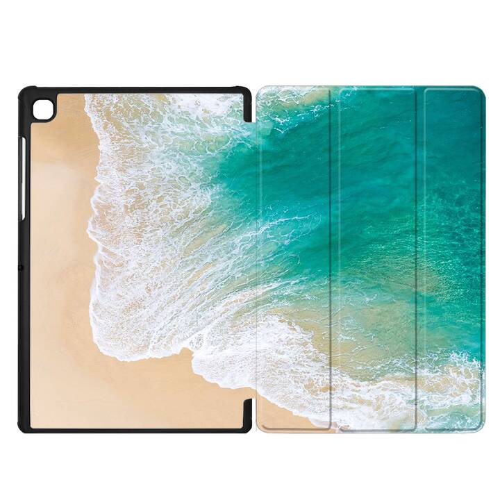 EG cover per Samsung Galaxy Tab A7 Lite 8.7" (2021) - verde - spiaggia