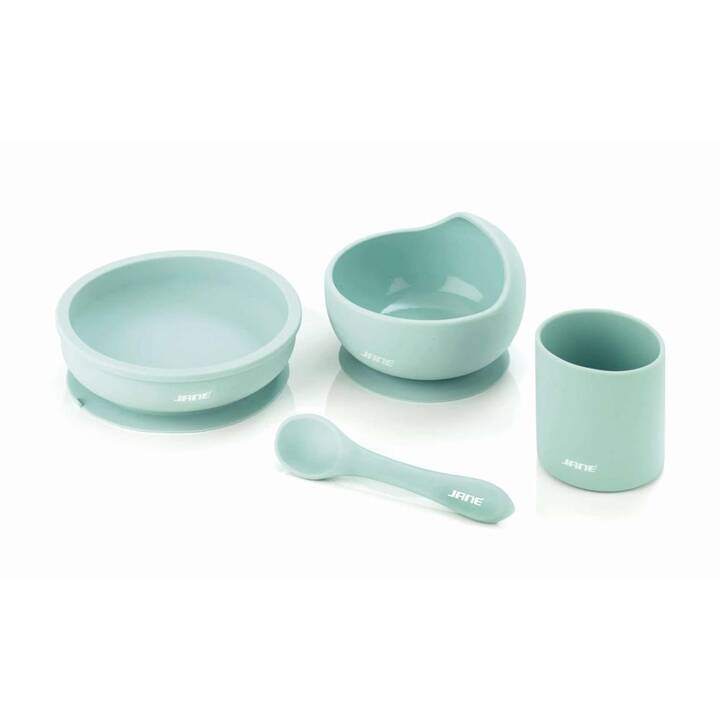 KULI-MULI Set de vaisselle pour enfants (Vert)