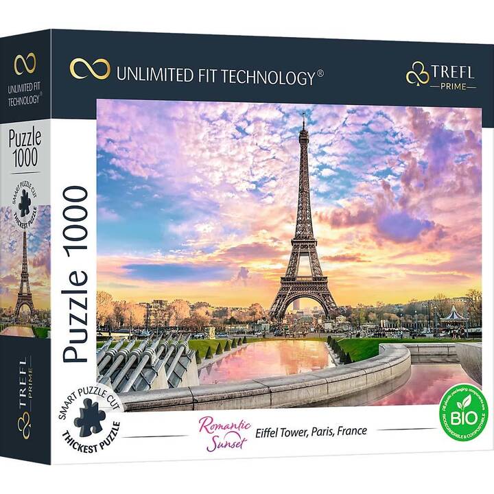 UFT Puzzle - Romantic Sunset: Eiffel Tur
