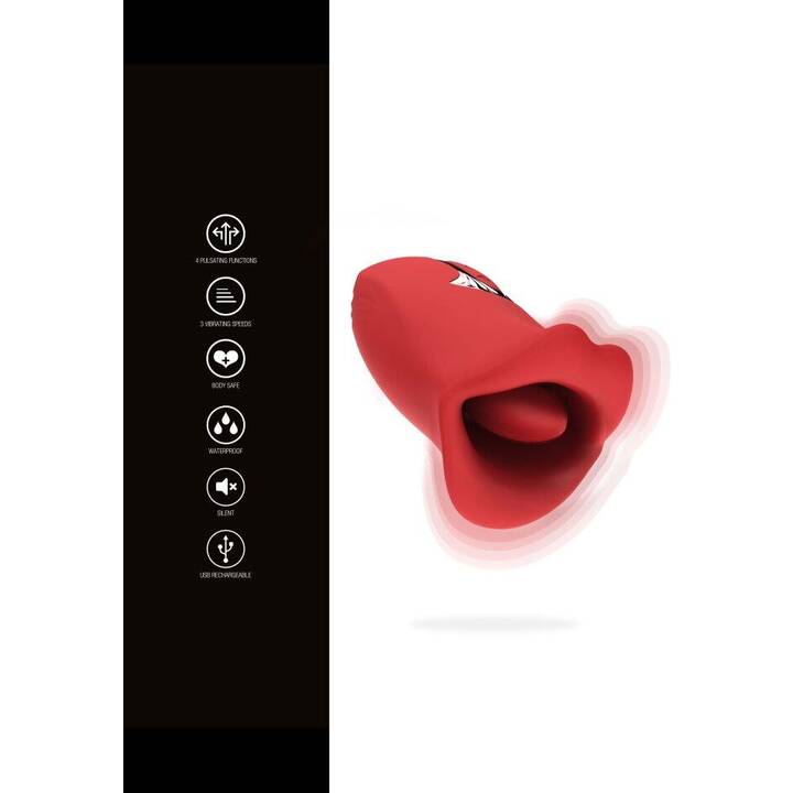 DESIGNER EDITION Mini vibrator The Kisser