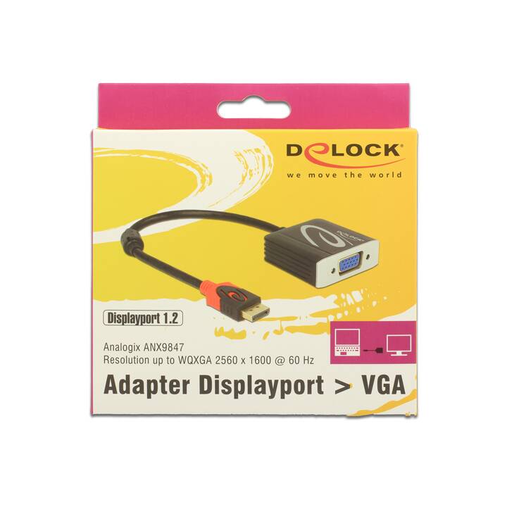 DELOCK Convertitore video (DisplayPort)