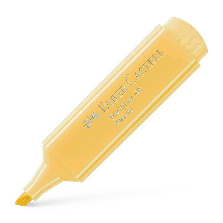 FABER-CASTELL Evidenziatore Pastell 46 (Giallo, 1 pezzo)