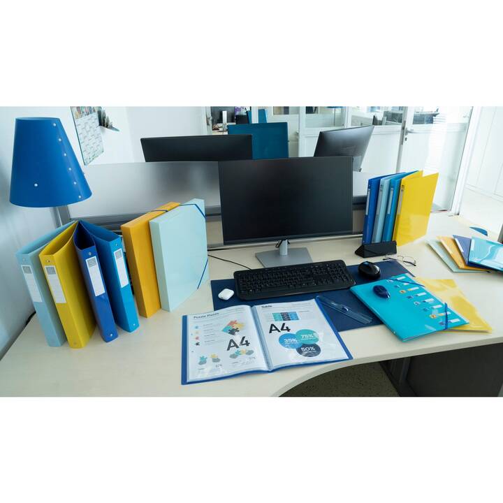 EXACOMPTA Sichtbuch (Marineblau, Blau, A4, 1 Stück)