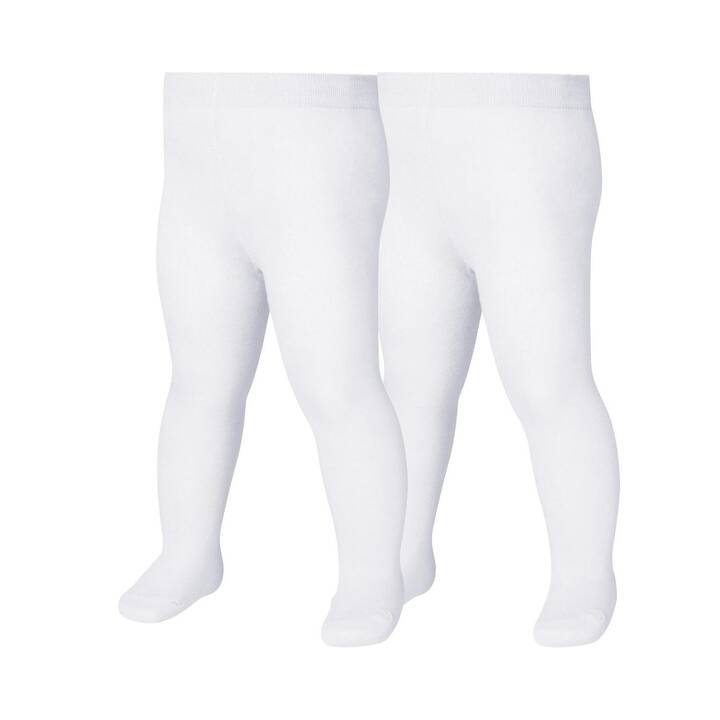 PLAYSHOES Babystrumpfhose (86-92, Weiss)