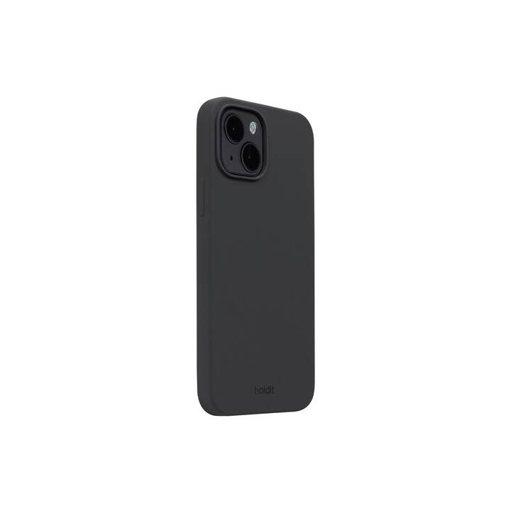 HOLDIT Backcover (iPhone 14 Plus, Einfarbig, Schwarz)