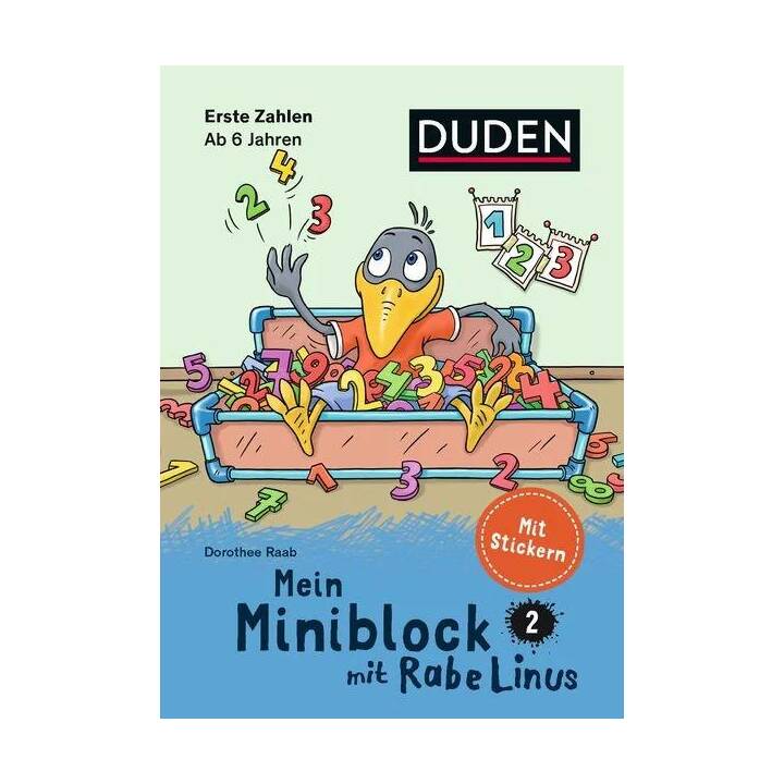 Mein Miniblock mit Rabe Linus - Erste Zahlen