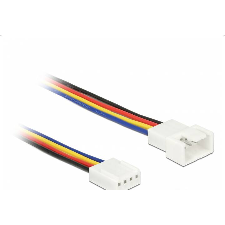 DELOCK Câble d'alimentation (4-polig PWM, 0.5 m)