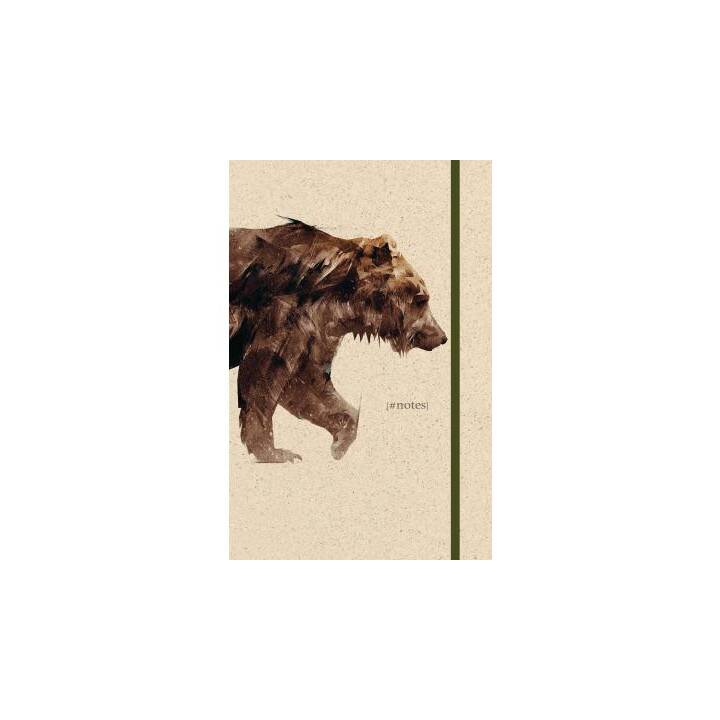 NATUR VERLAG Carnets Bear (20 cm x 21 cm, En blanc)