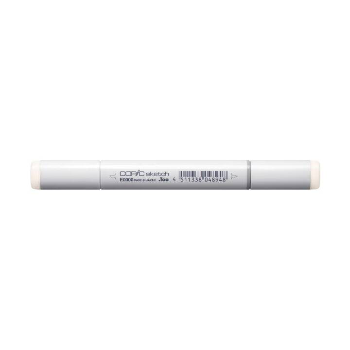 COPIC Marqueur de graphique Sketch E0000 - Floral White (Blanc, 1 pièce)