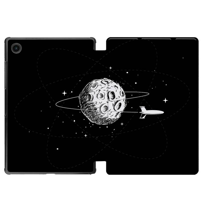 EG coque pour Samsung Galaxy Tab A8 10.5" (2021) - astronaute - noir