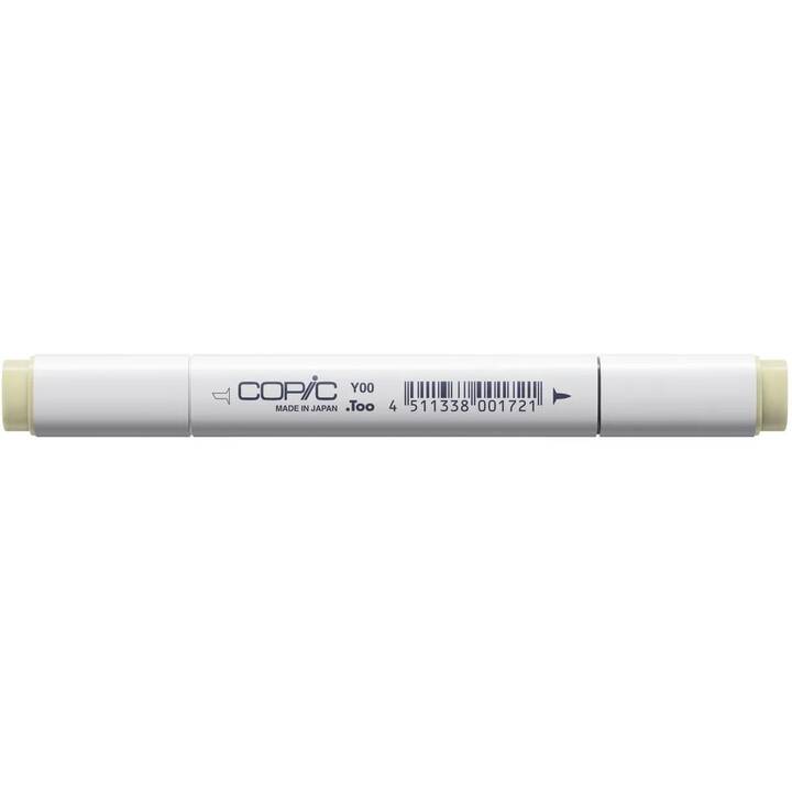 COPIC Marcatori di grafico Classic Y00 Barium Yellow (Giallo chiaro, 1 pezzo)