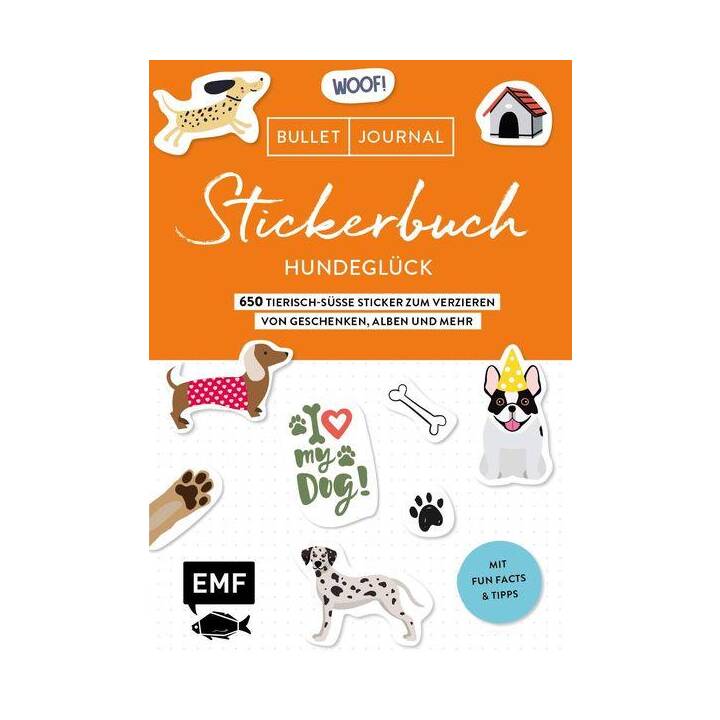 Bullet Journal Stickerbuch - Hundeglück