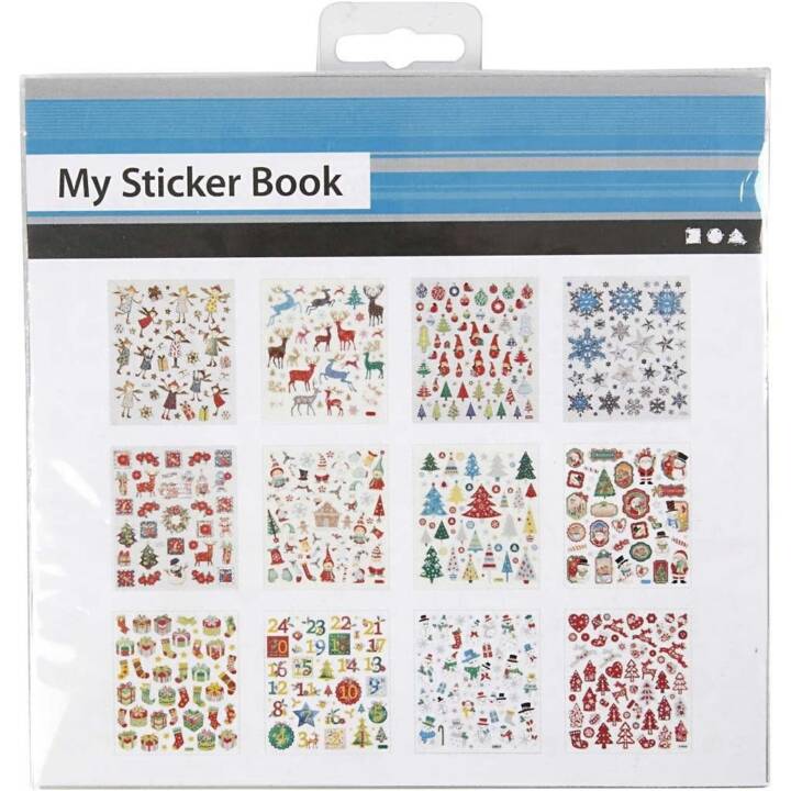 CREATIV COMPANY Sticker & Stickerrolle (Papier, 584 x)