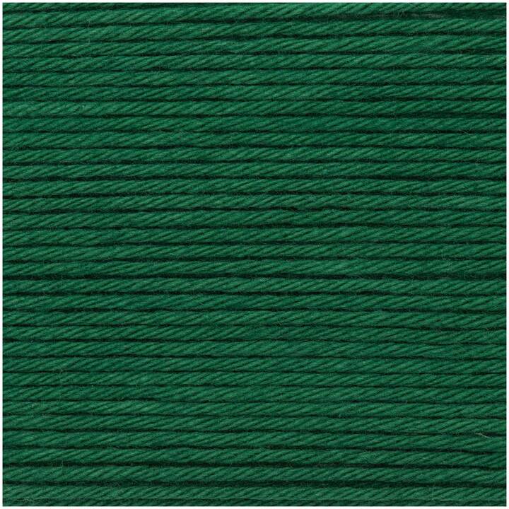 RICO DESIGN Lana (25 g,  Verde abete, Verde)