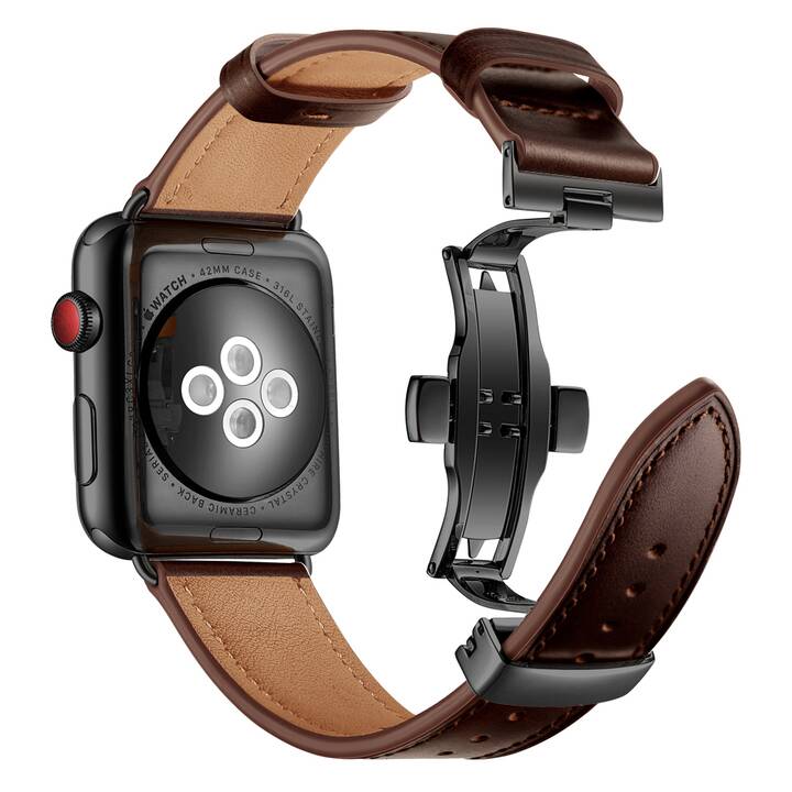 EG Cinturini (Apple Watch 45 mm, Marrone)