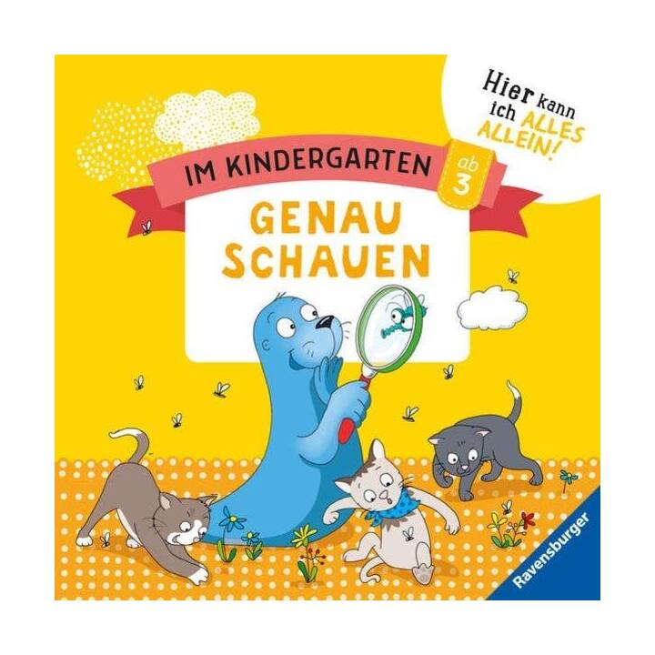 Im Kindergarten: Genau schauen