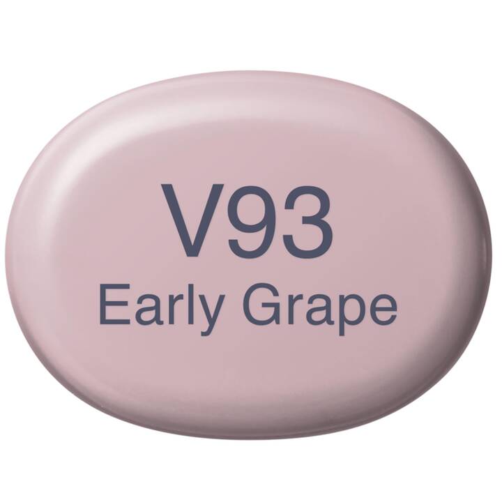 COPIC Marqueur de graphique Sketch V93 Early Grape (Rose clair, 1 pièce)