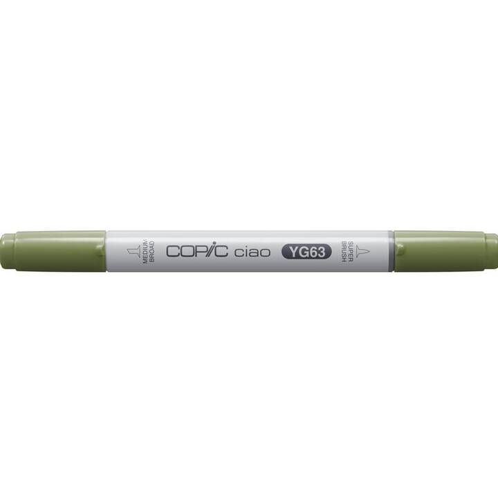 COPIC Marqueur de graphique Ciao YG63 Pea Green (Vert, 1 pièce)