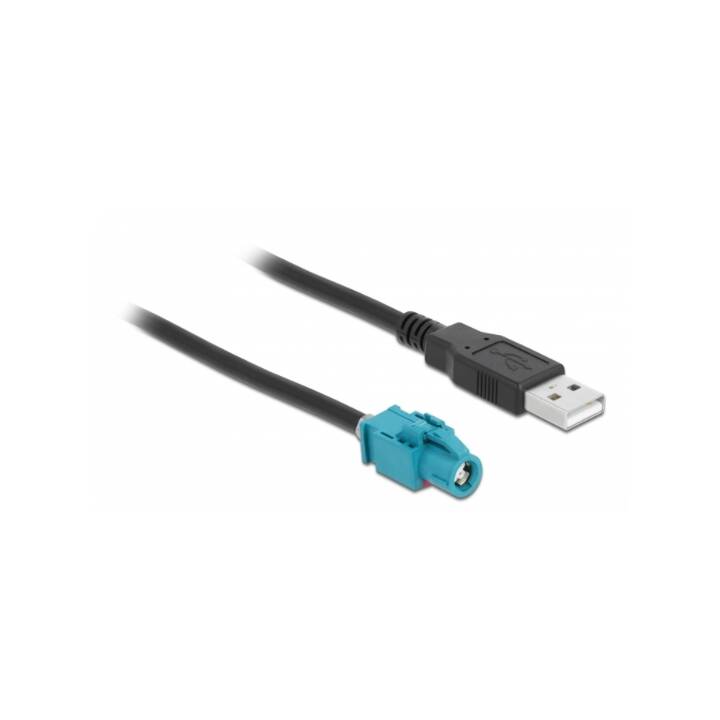 DELOCK Câble de connexion (USB de type A, HSD Z, 1 m)