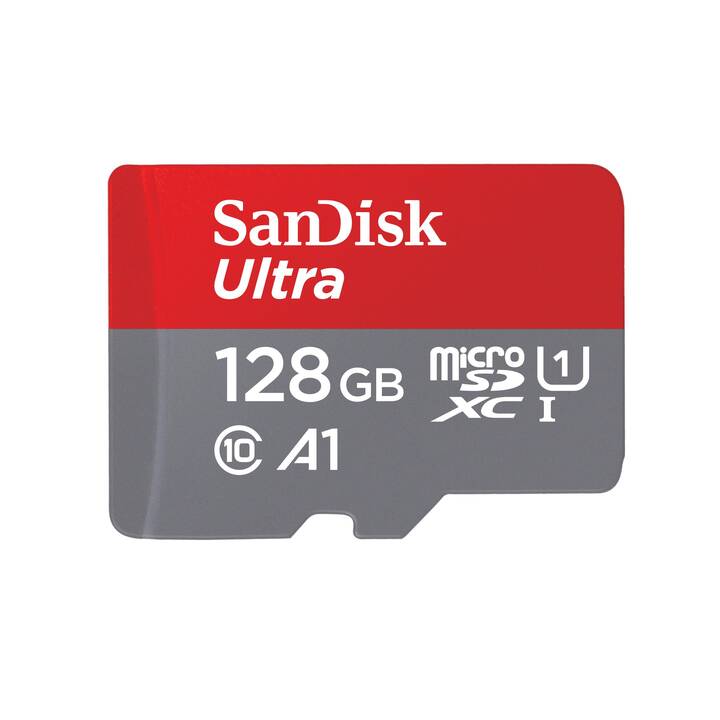 SANDISK MicroSDXC MicroSDHC Ultra (A1, 128 Go, 140 Mo/s)