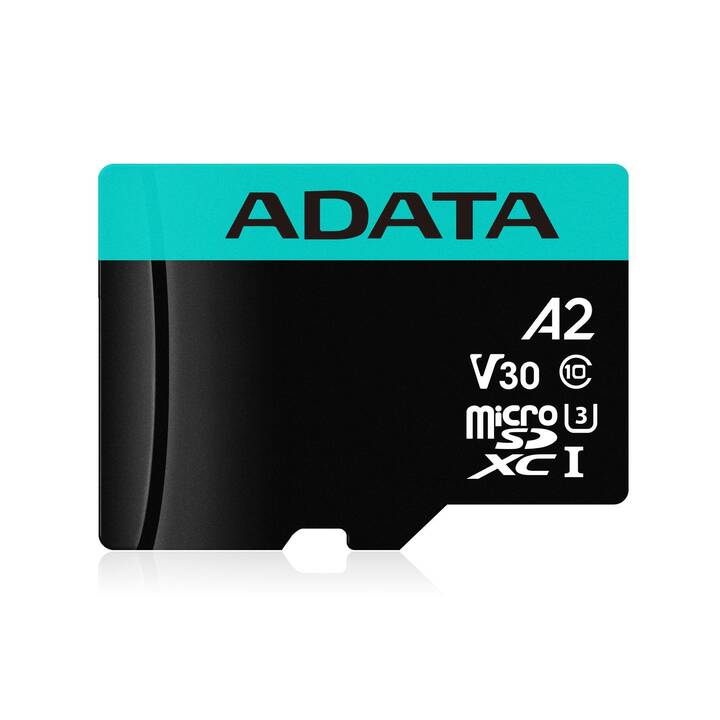 ADATA MicroSDXC Premier Pro (Video Class 30, UHS-I Class 1, Class 10, Class 3, 128 Go, 100 Mo/s)