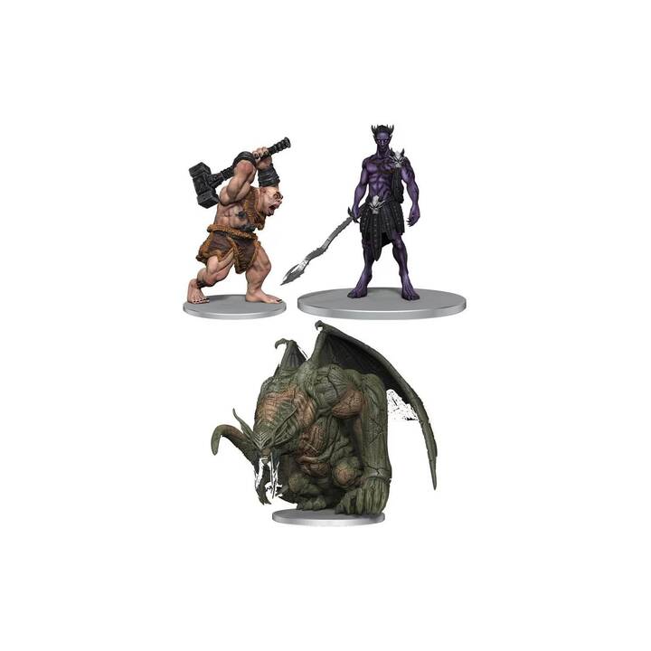 WIZ Set de miniatures Demon Lords (D&D, 3 Parts)