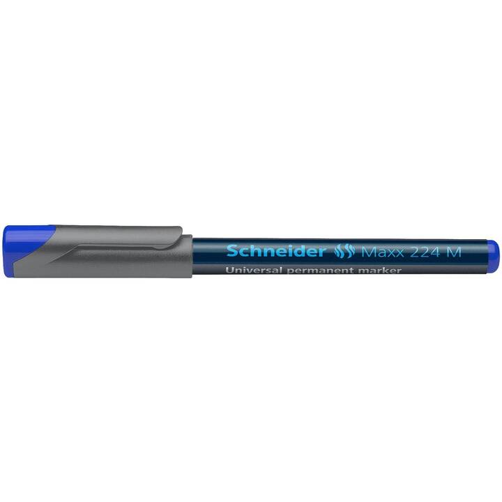 SCHNEIDER Pennarello indelebile OHP Maxx (Blu, 1 pezzo)