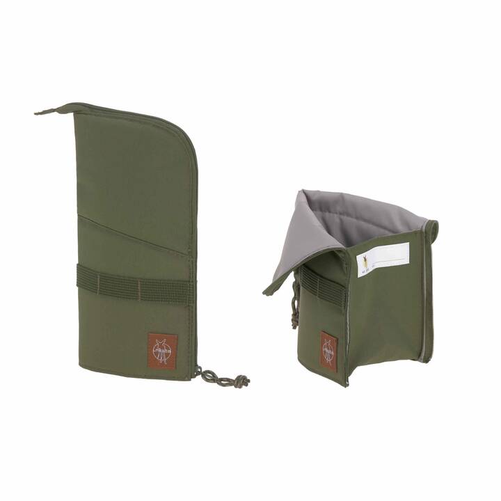 LÄSSIG Jeu de sacoches Boxy Unique Speckles (21 l, Vert olive)