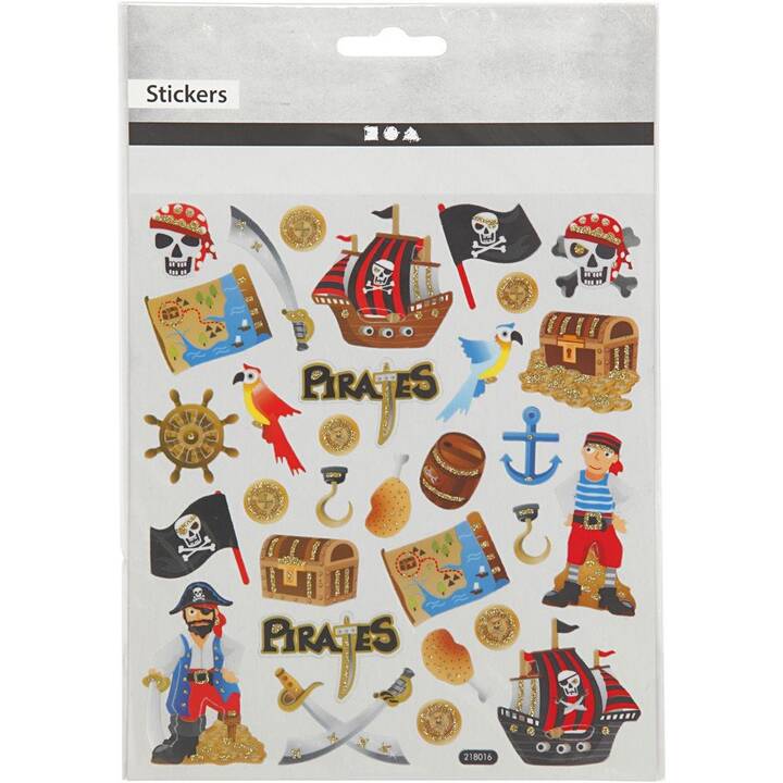 CREATIV COMPANY Autocollant Pirate (Pirates)