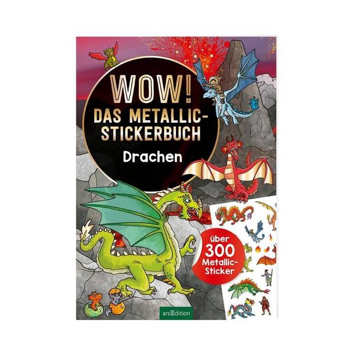 ARS EDITION Stickerbuch (Drache)