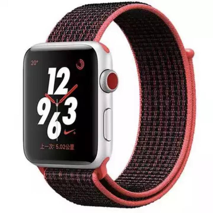 EG Armband (Apple Watch 49 mm, Rot)