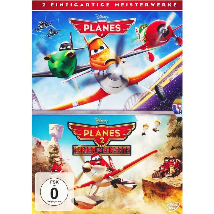 Planes (2013) / Planes 2 (2014) (2 DVDs) (DE)