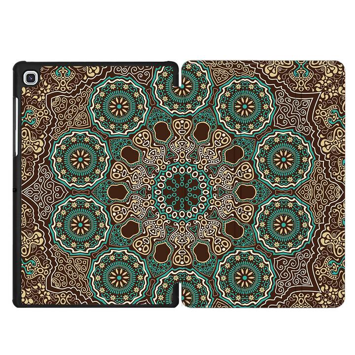 EG Custodia per Samsung Galaxy Tab S6 Lite 10.4" (2020) - Marrone Mandala