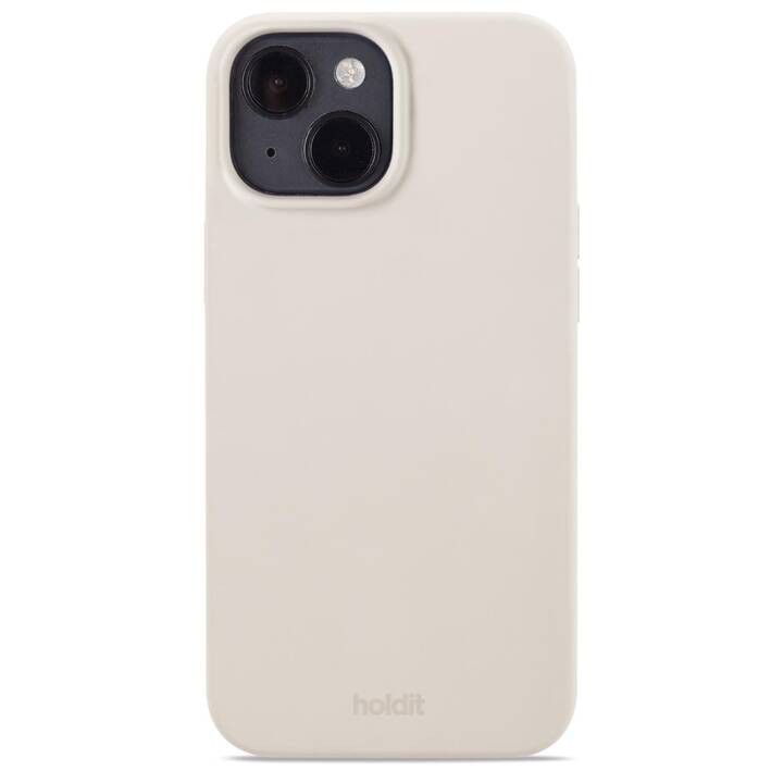 HOLDIT Backcover (iPhone 15, Beige chiaro)