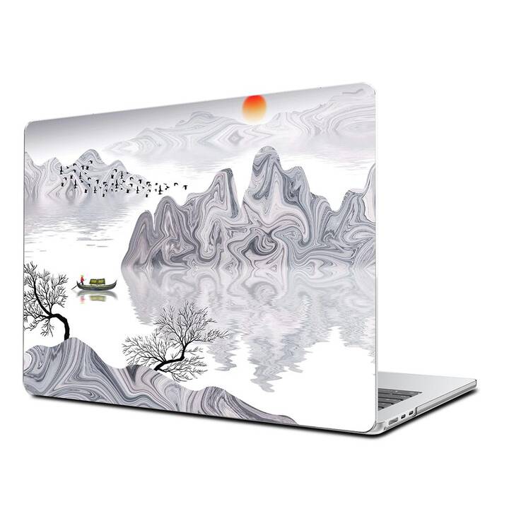 EG Coque rigide (MacBook Air 13" M3 2024, Art, Gris)