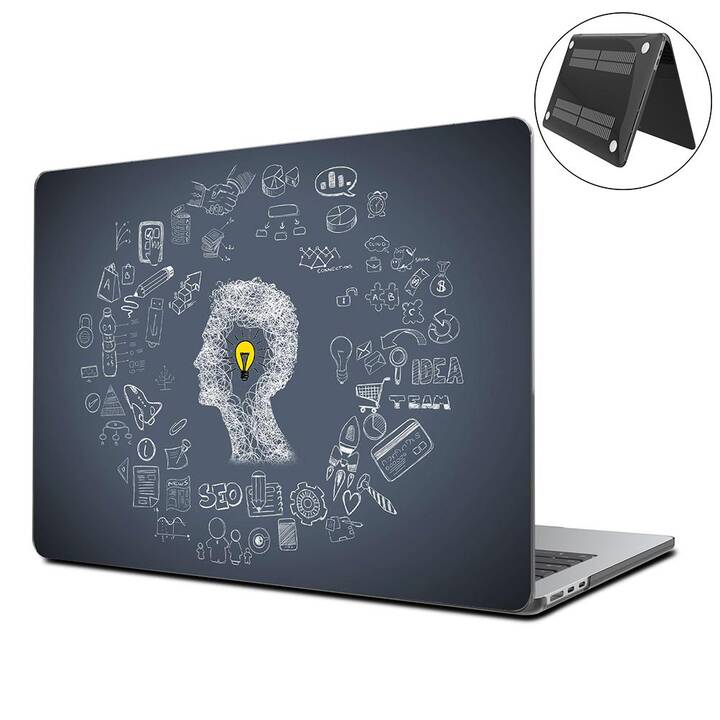 EG Coque rigide (Macbook Air 15" M3 2024, Idée, Multicolore)