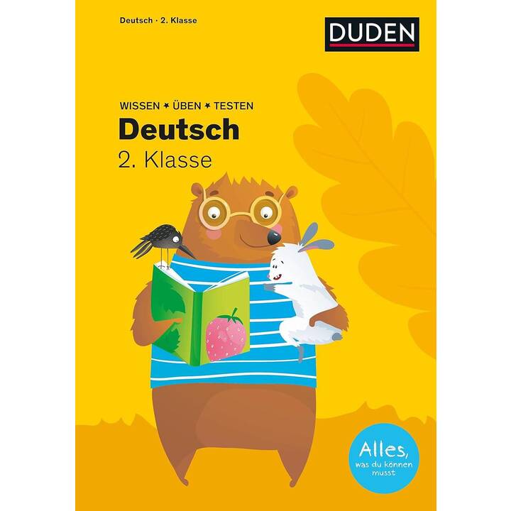 Wissen - Üben - Testen: Deutsch 2. Klasse