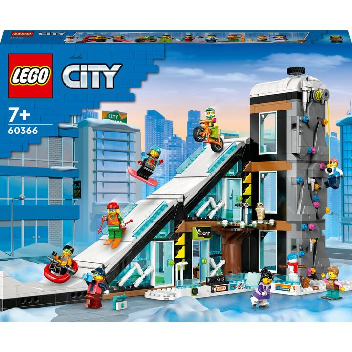 LEGO City Centro sci e arrampicata (60366)