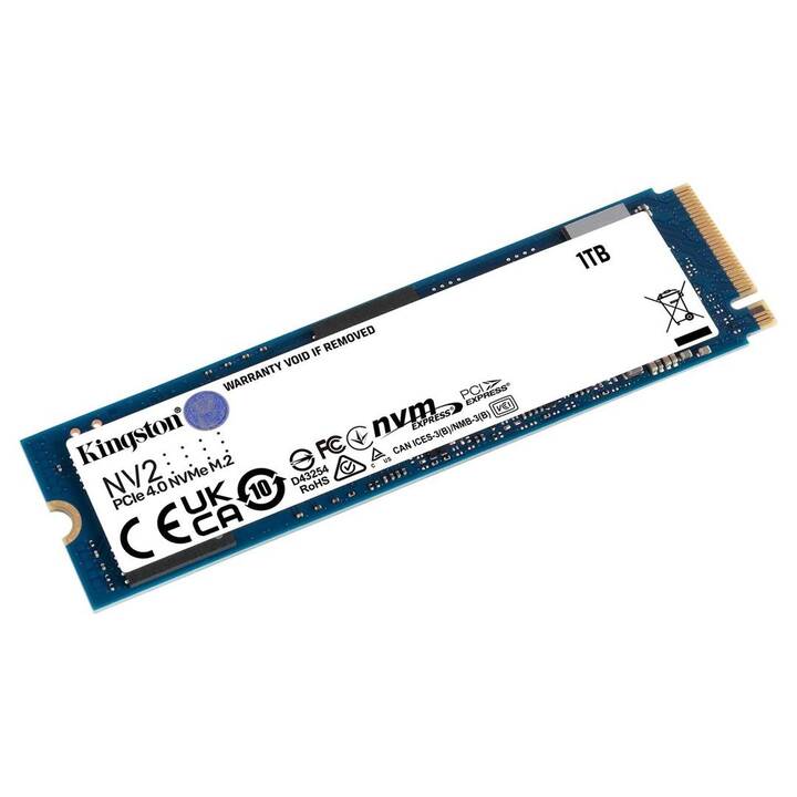 KINGSTON TECHNOLOGY SNV2S (PCI Express, 1000 GB, Blau, Weiss)