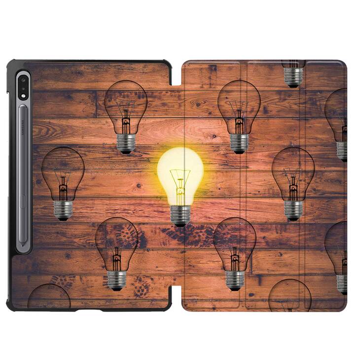 EG coque pour Samsung Galaxy Tab S8+ 12.4" (2022) - marron - idée