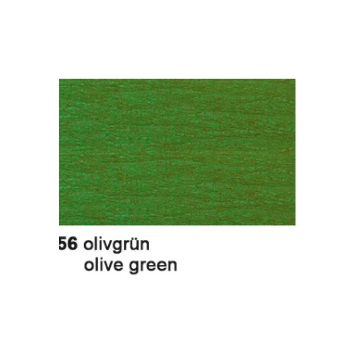 URSUS Papier crépon (Vert olive)