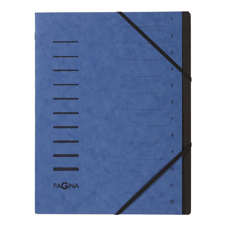PAGNA Ordnungsmappe (Blau, A4, 1 Stück)