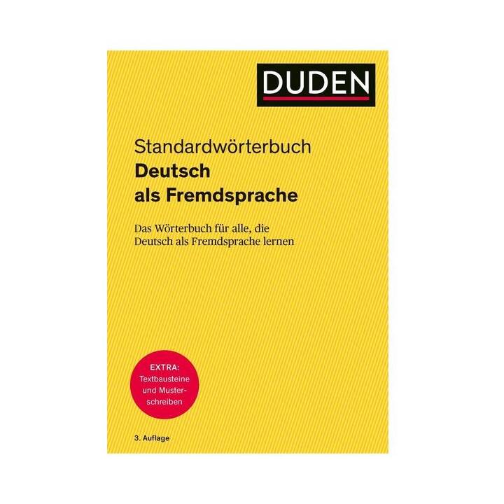 Duden - Deutsch als Fremdsprache - Standardwörterbuch